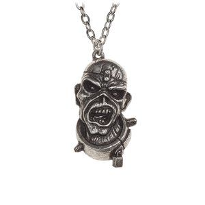 NWT Iron Maiden Piece Of Mind Eddie Pewter Pendant